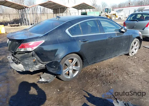 2012 Acura Tl 3.7 из США, поврежденный, VIN 19UUA9F54CA012366
